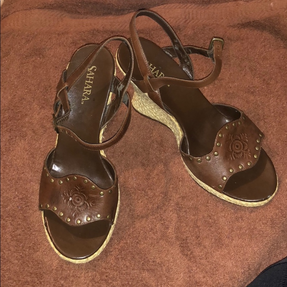 Semi new platform shoes